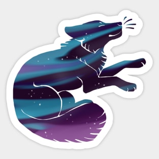 space fox Sticker